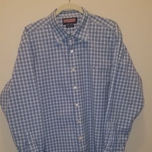 VINEYARD VINES Men's Long Sleeve Button Shirt XL